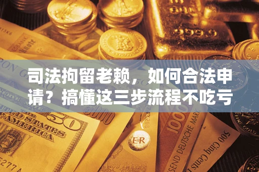济南司法拘留老赖，如何合法申请？搞懂这三步流程不吃亏！
