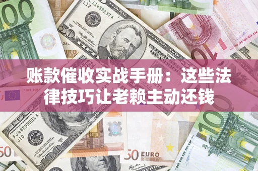 济南账款催收实战手册：这些法律技巧让老赖主动还钱