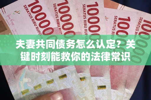 济南夫妻共同债务怎么认定？关键时刻能救你的法律常识