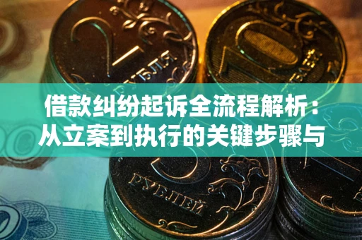 济南借款纠纷起诉全流程解析：从立案到执行的关键步骤与防败诉指南